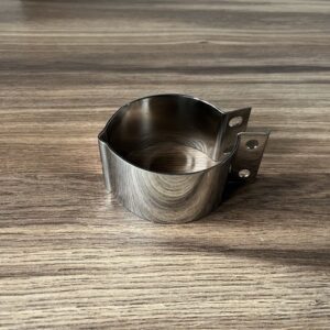 NOWA POLSKA obejma tłumika tłumik wydech WSK 125 CHROM